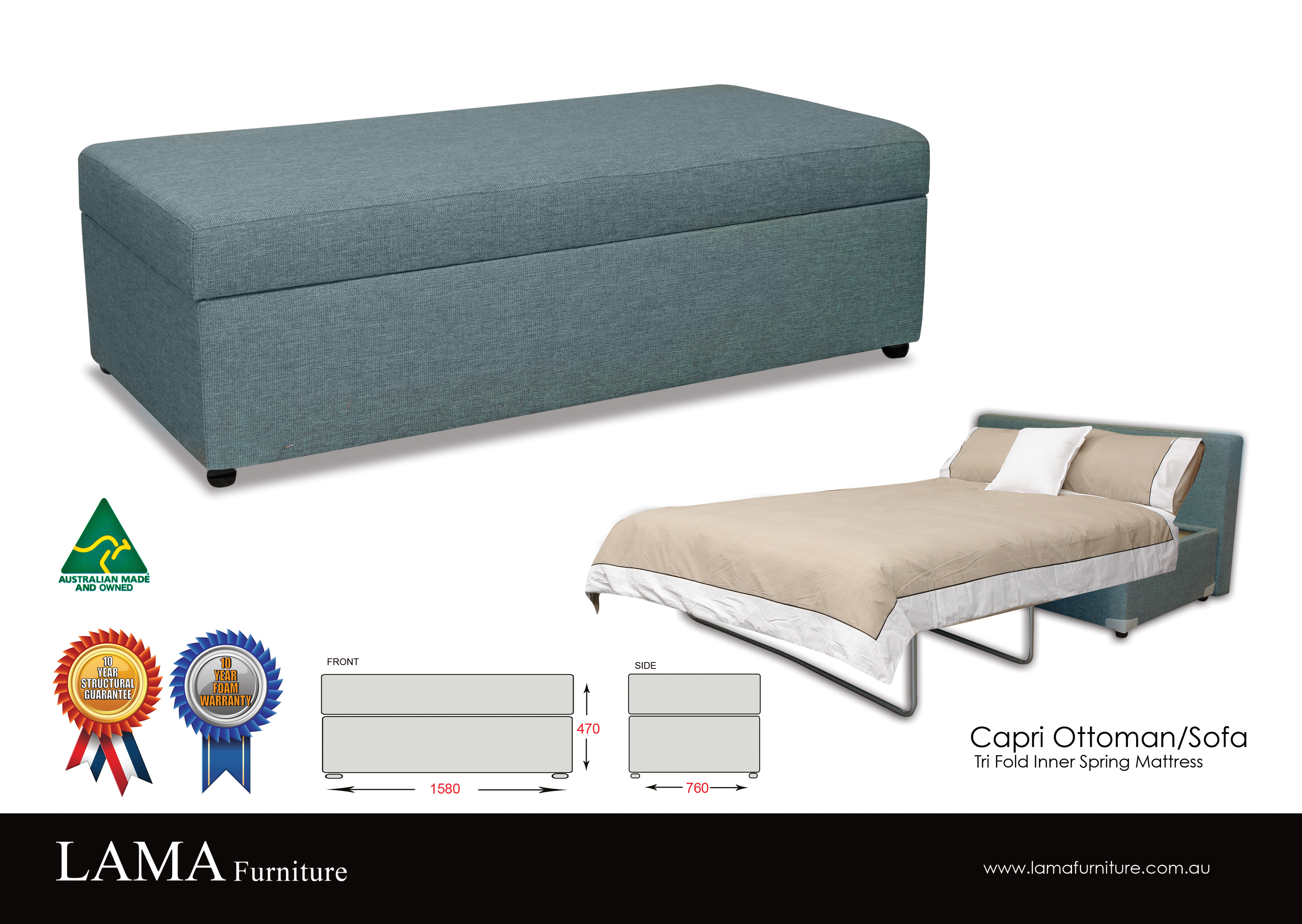 ottoman sofa bed for sale sydney