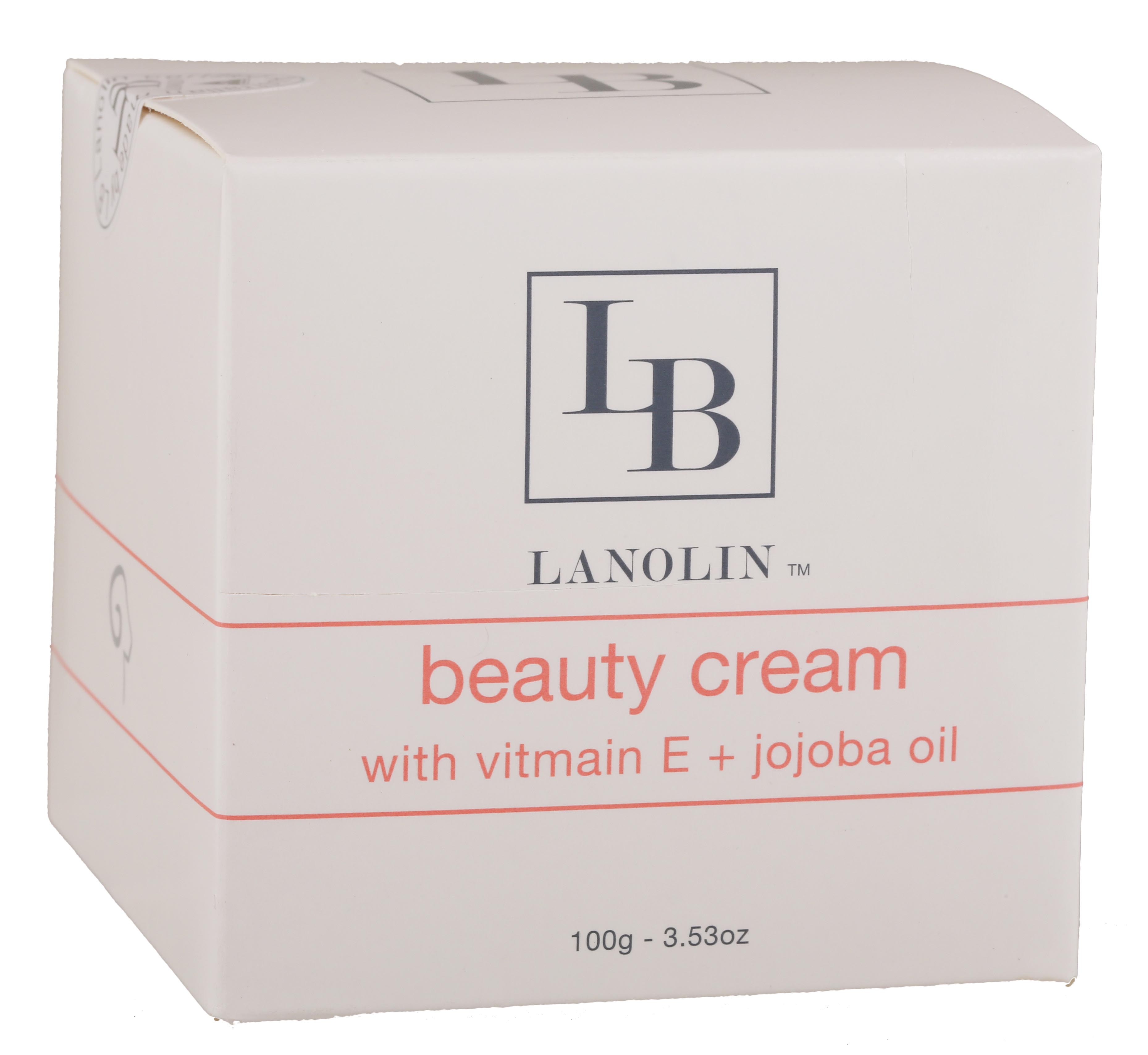 LB Lanolin Beauty Cream with Vitamin E + Jojoba Oil The Australian