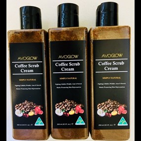AvoGlow Coffee Scrub Cream
