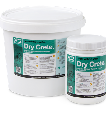 Dry Crete - Waterless Probiotic Oil Stain Remover & Cleaner for Concrete Image