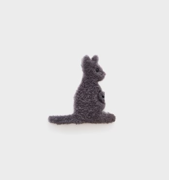 Ugg Australia® Sheepskin Flat Toy - Kangaroo Small Image