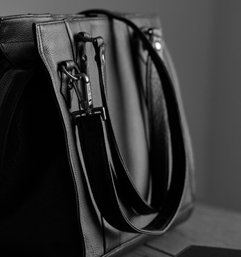 Large Handbag Pebbled Leather Image