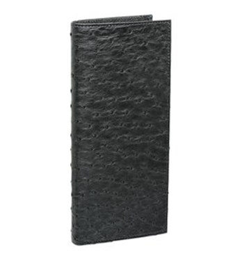 Travel Wallet Ostrich Leather Image