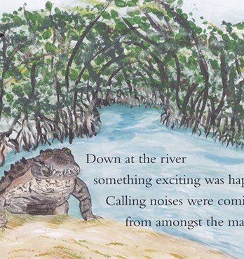 Children's Book - Nipper the Crocodile Image