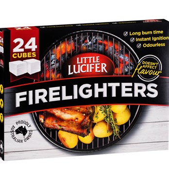 Little Lucifer Firelighters 24 cubes Image