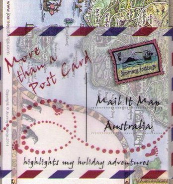 Australia Mail-It Map Image