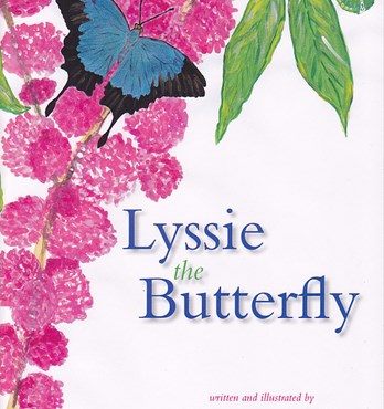Children's Book - Lyssie the Butterfly (Ulysses butterfly) Image