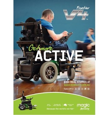 Frontier V4 RWD wheelchair Image