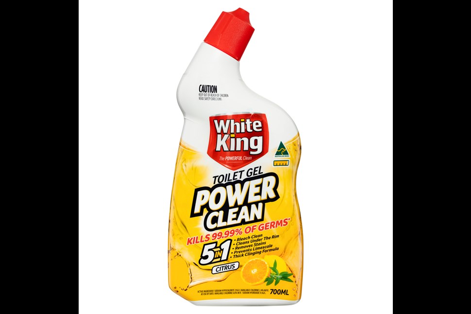 White king. Toilet Gel. Bathroom Cleaner Active Home 700 ml.