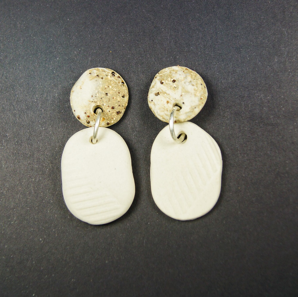 Organic Drop Earrings The Australian Made Campaign