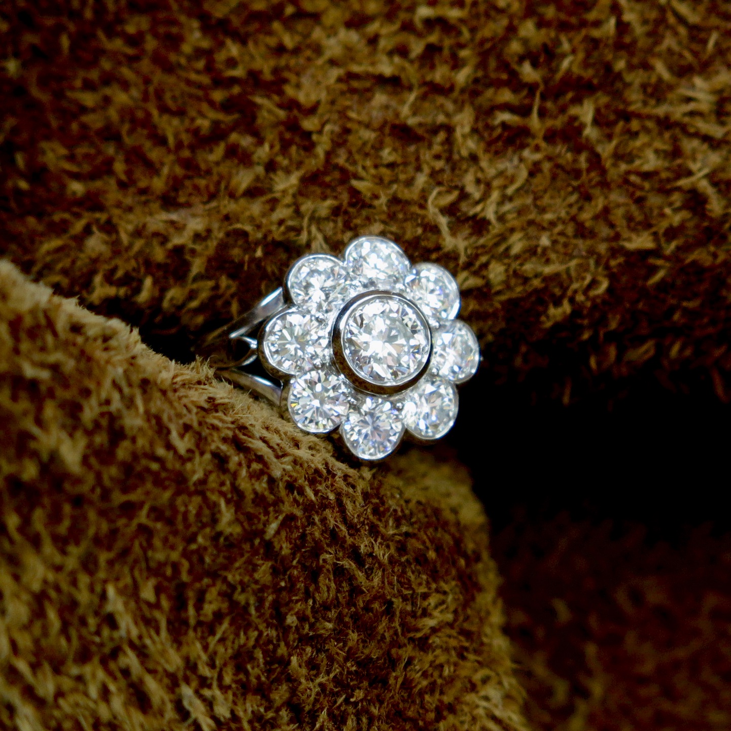 Platinum custom designed and handmade fine jewellery. The