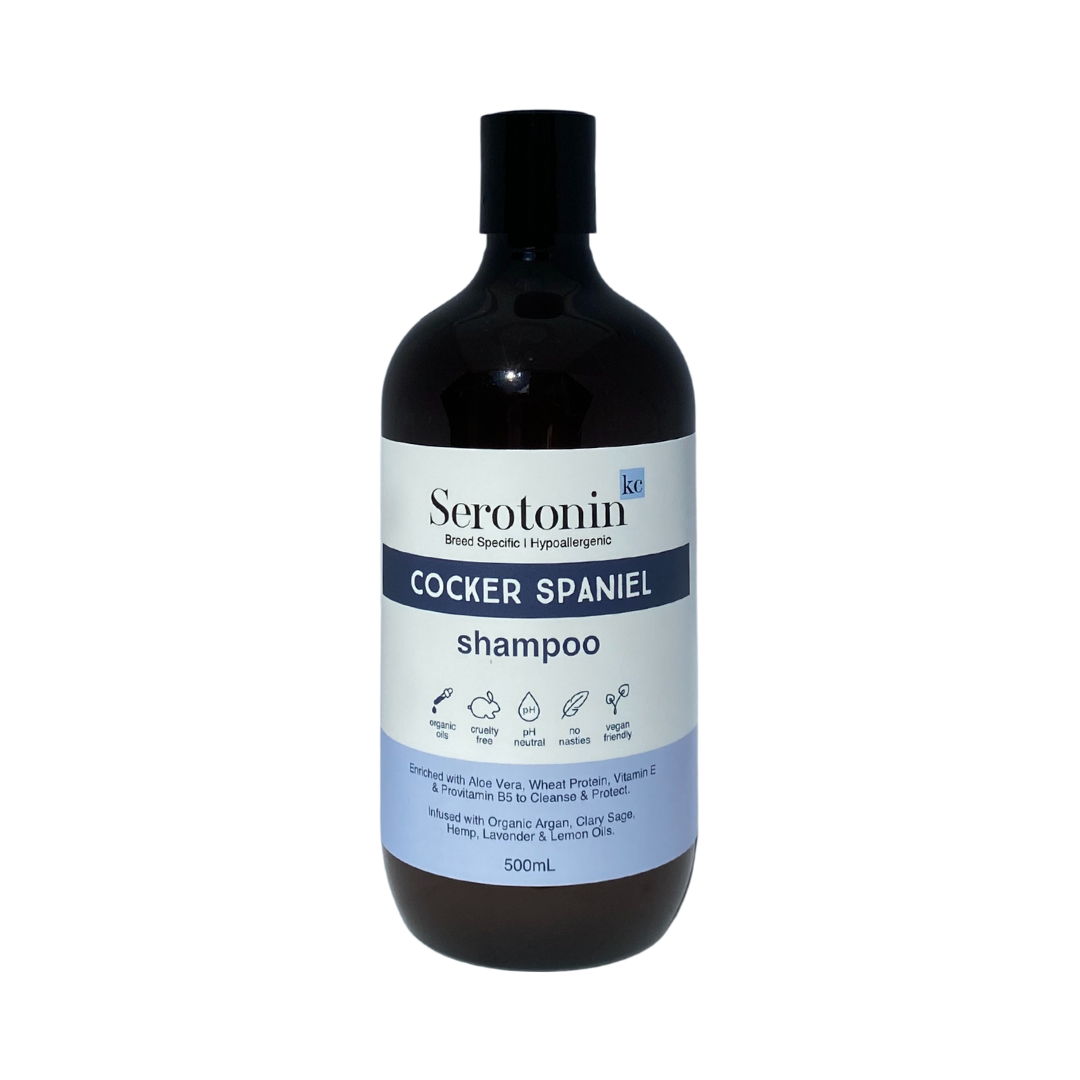 Serotoninkc Cocker Spaniel Shampoo 500mL The Australian Made Campaign