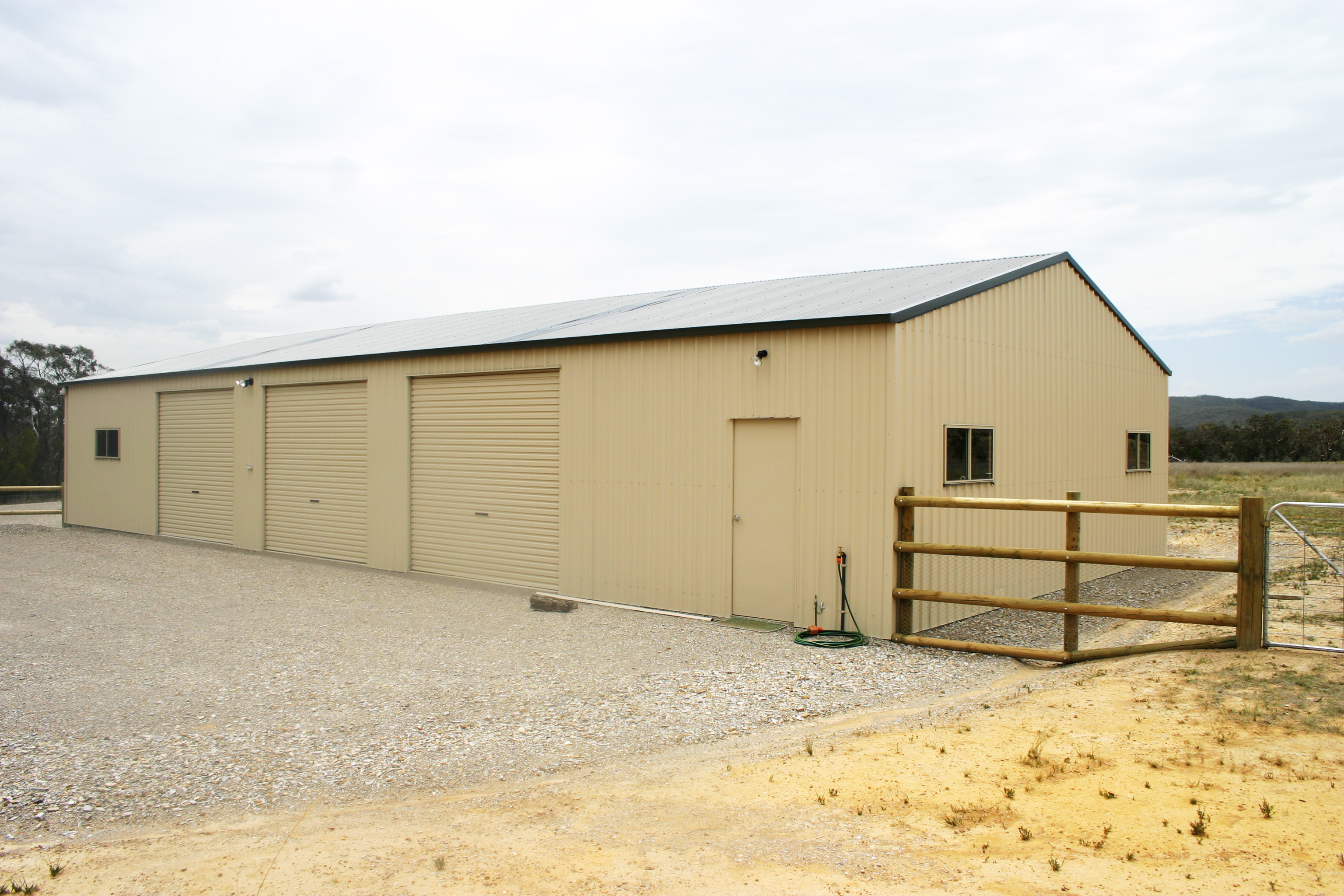 Sheds and steel buildings