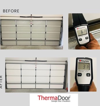 ThermaDoor Garage Door Insulation Image