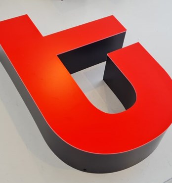 Fabricated 3D Letters  Image