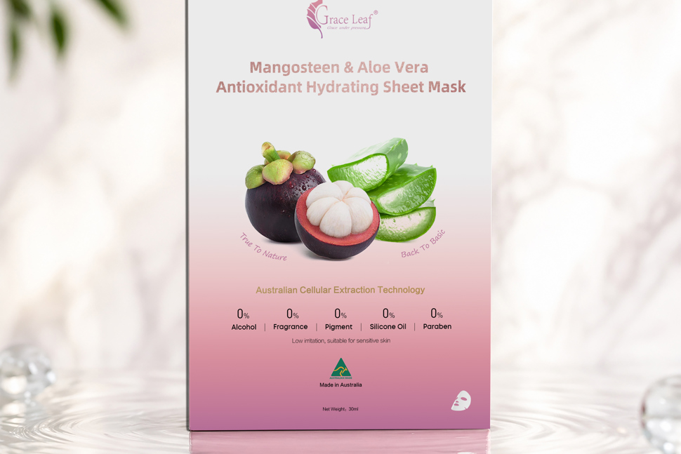 Mangosteen & Aloe Vera Antioxidant Hydrating Sheet Mask