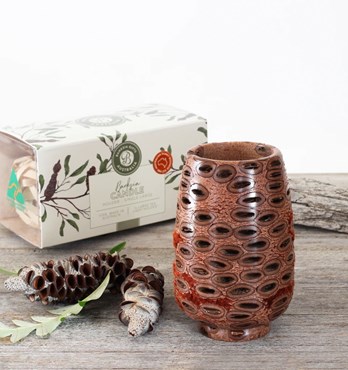 Banksia Nut Tea Lite Candle Holder Image