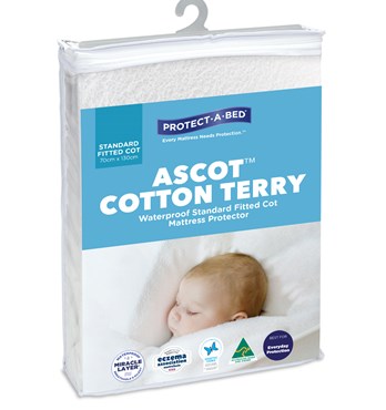 Ascot Cotton Terry Mattress & Pillow Protectors Image