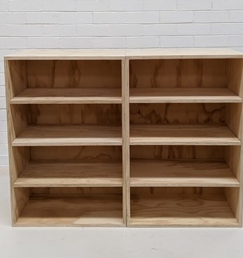 Plywood Adjustable Shelving Unit Image