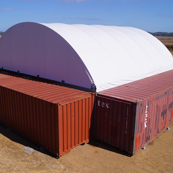 Container Dome Shelters