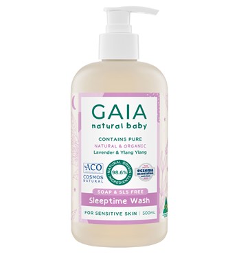 GAIA Natural Baby Sleeptime wash Image