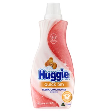 Huggie Quick Dry fabric conditioner Image