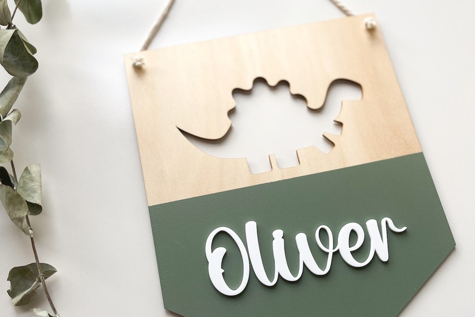 Personalised Name Plaque