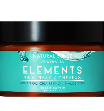 Bonnie House Natural Sense Elements Hair Mask Argan Oil, Chia Seed Oil & Aloe Vera 250g Image