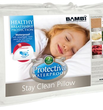 Protectiva Polyester Stay Clean Waterproof Pillow  Image