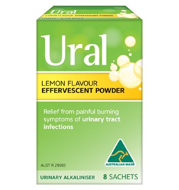 Ural Effervescent Powder Sachets Lemon 8’s Image