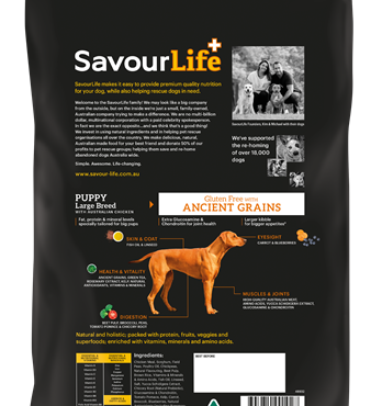 SavourLife Ancient Grain Large Breed Puppy 3kg Image