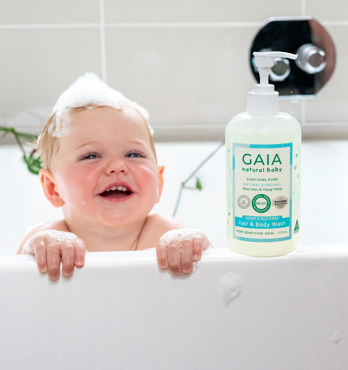 GAIA Natural Baby Hair & baby wash Image