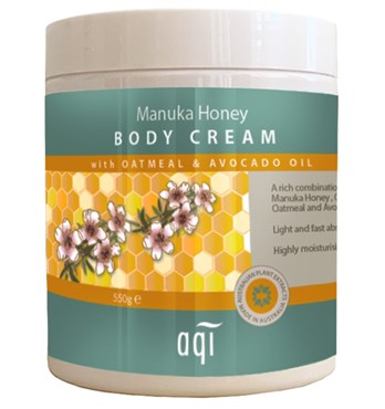 Manuka Honey Body Cream 550g  Image