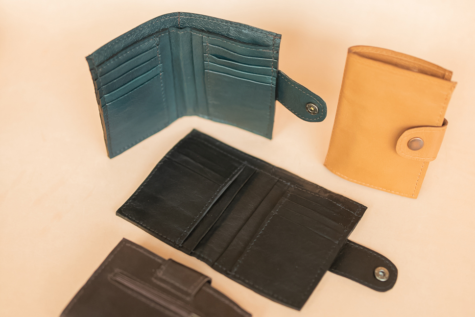Kangaroo & Cowhide Leather Wallets