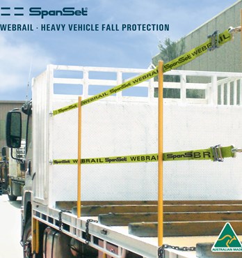 WebRail Heavy Vehicle Fall Protection Image