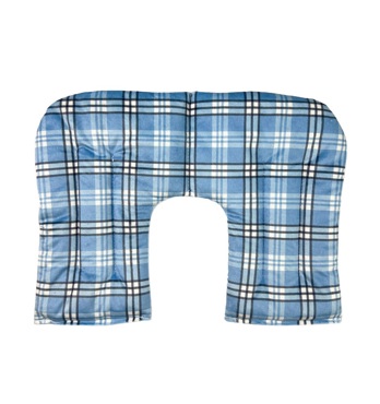 Blue Check Wheat Heat Bag Image