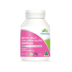 VitaWise Beauty Complex with Royal Jelly, Collagen & Gluta