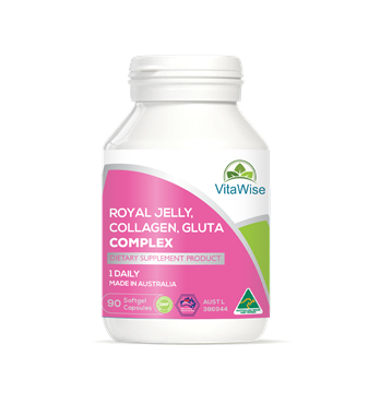 VitaWise Beauty Complex with Royal Jelly, Collagen & Gluta Image