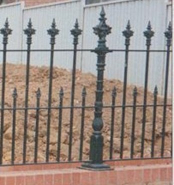 Fence Capitals, Spears and Posts Image