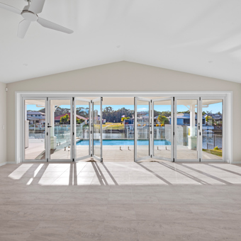 Aluminium doors