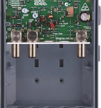 Kingray MHW35F VHF/ UHF Masthead Amplifier Image