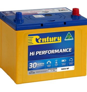 Century Hi Performance 58EB MF Battery Image