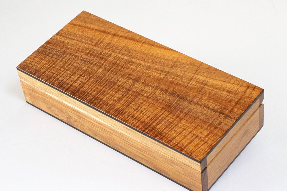 Hawthorne Figured Blackwood Long Box