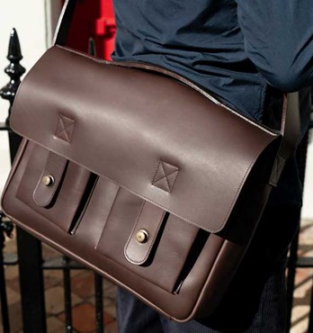 Marquis Modern Leather Satchel Image