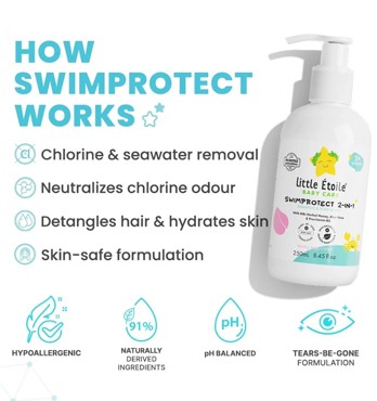 Little Étoile Baby Care Swimprotect 2-In-1 Shampoo & Body Wash (2+ Years)  Image
