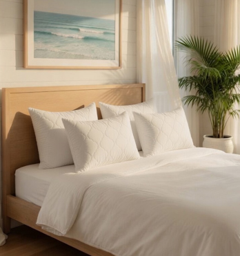 Alpaca Bamboo pillow Image