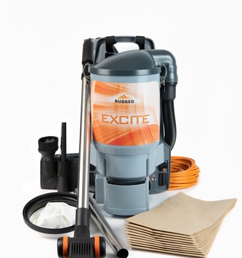 Impress, Excite, D'Lite, Elva Back Pack Vacuum Cleaner Image