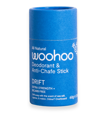 Woohoo Natural Deodorant & Anti-Chafe Stick DRIFT Image