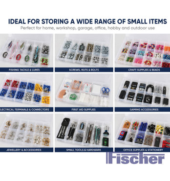 Clear Storage Compartment Box Image