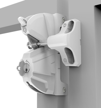 LokkLatch® DELUXE Privacy & Security Gate Latch Image